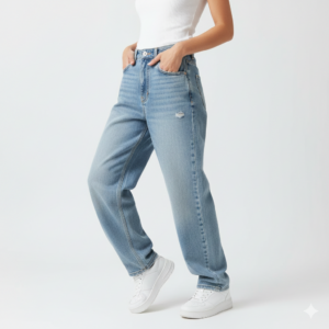 URBANYX™ High Waist Baggy Jeans