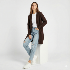 The Poet's Tunic™ Layered Cardigan