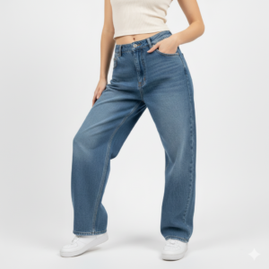 WIDELY™ Wide Leg Baggy Jeans