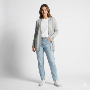 The Fluid Edit™ Open Canvas Cardigan