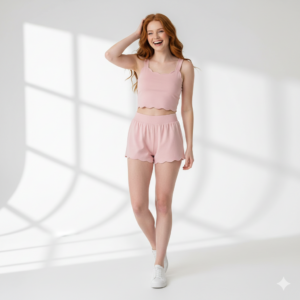 Avant Line™ Asymmetrical Hem Crop Tank