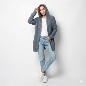 Sanctuary Stitch™ Hood Cardigan