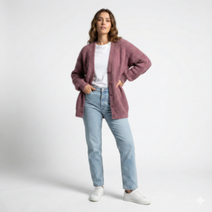 LunaKnit™ Angora Wool Cardigan