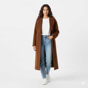 NordicWarm® Mohair-Blend Oversized Coat