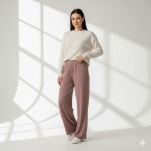 CloudWeave™ Jersey Knit Wide Pants