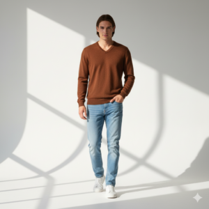 LuxeBlend™ Cashmere V-Neck Sweater