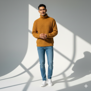 NordicLoft™ Chunky Turtleneck Sweater