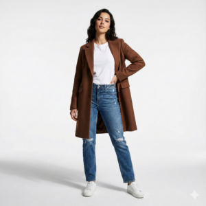 NordicWarm® Wool-Blended Coat